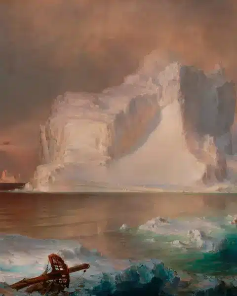 The icebergs di frederic edwin church, 1861